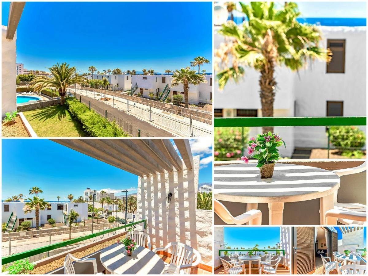 Two Bedroom Apartment, Near Playa De Las Americas, Wifi, Pool Luaran gambar